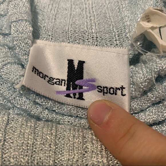 Vintage 90s/Y2K Morgan Sport Ice Princess Turtleneck - Picture 7 of 8